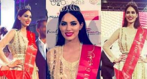 Miss Maroc avec le diadème de Rafinity