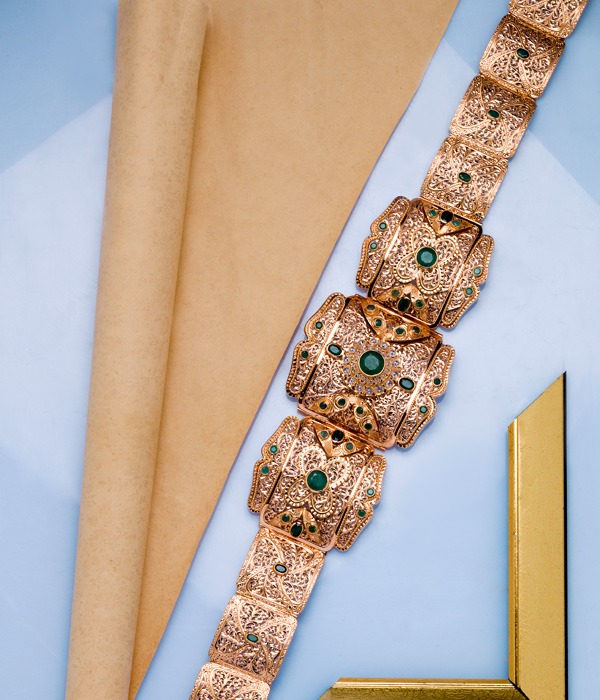 ceinture marocaine en or